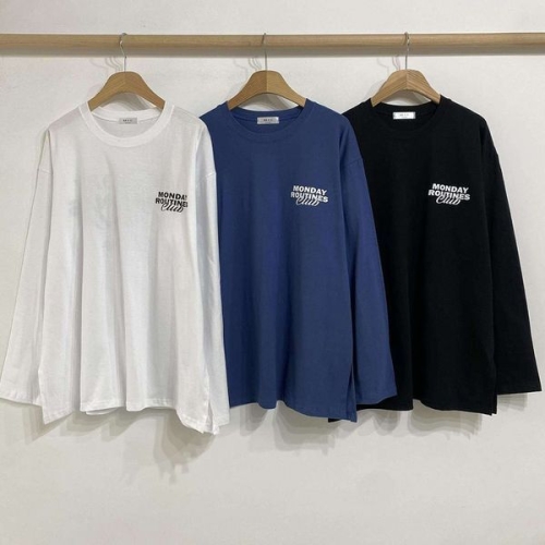 아이우먼 빅사이즈티 X174L602 루틴라운드박시티셔츠 BU