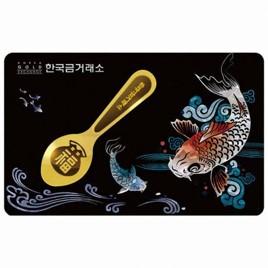 한국금거래소 어락도 금수저 카드 3.75g (1개)_이미지
