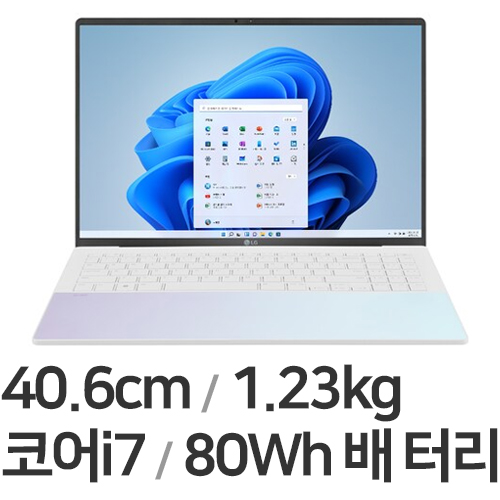 LG전자 그램 스타일16 16Z90RS-GA70K (SSD 250GB)_이미지