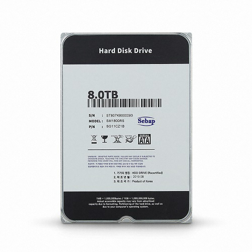 Sebap Amigos 5400/256M/리퍼비시 (8TB, SM1800RS)_이미지