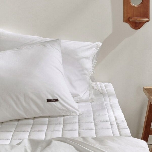 베누아 100수 무봉제 차렵이불 레이스베개패드세트