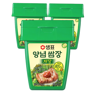 샘표 저당 양념쌈장 500g (3개)_이미지