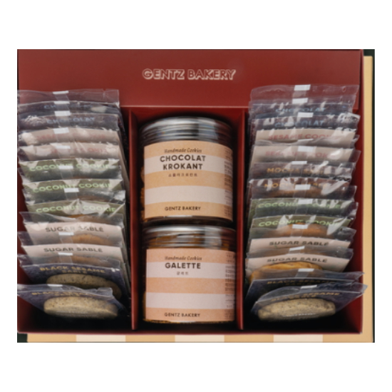겐츠베이커리 쿠키 가득 세트 (1개)_이미지