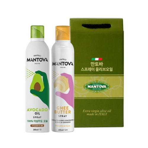 만토바 2입 선물세트 (아보카도 + 기버터오일) (1개)_이미지