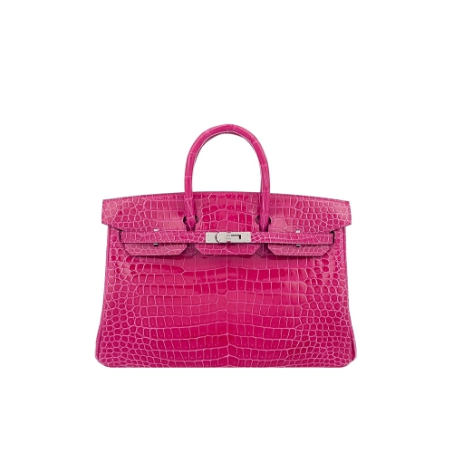 에르메스 엘러브 포로사스 벌킨25 로즈멕시코 은장 6HH0148