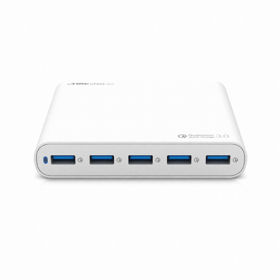 EFM ipTIME 80W 5포트 충전기 UP805-QC5_이미지