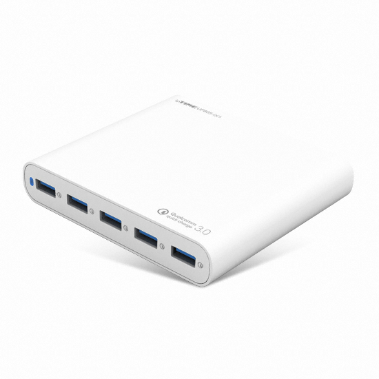 EFM ipTIME 80W 5포트 충전기 UP805-QC5_이미지