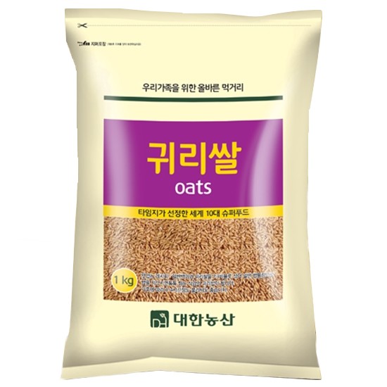 대한농산 귀리 1kg (3개)