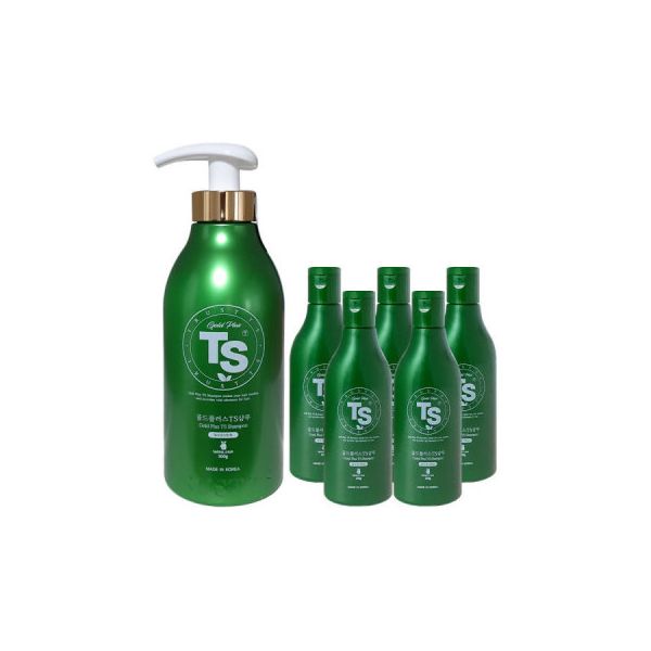 TS 골드플러스 TS 샴푸 500g+100g (500g 1개+100g 5개)_이미지