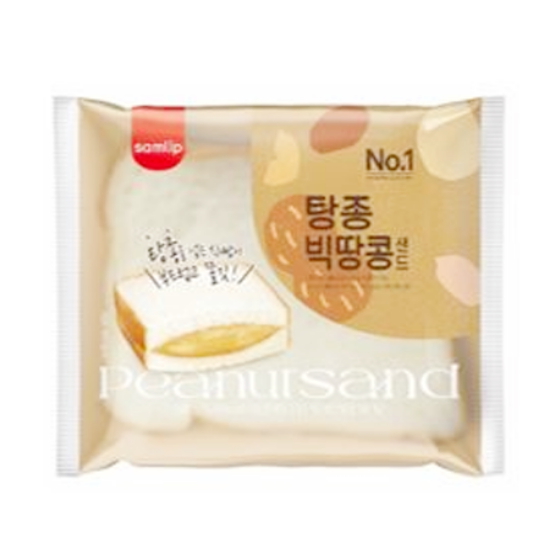 SPC삼립 탕종 빅땅콩샌드 160g (5개)_이미지
