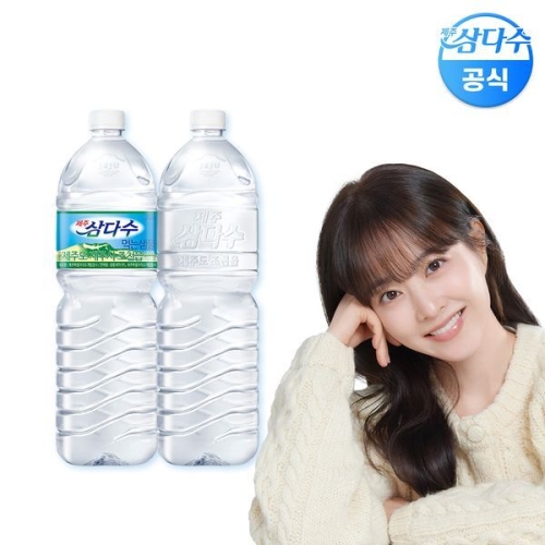 광동제약 제주 삼다수 무라벨 2L + 유라벨 2L (36개)_이미지