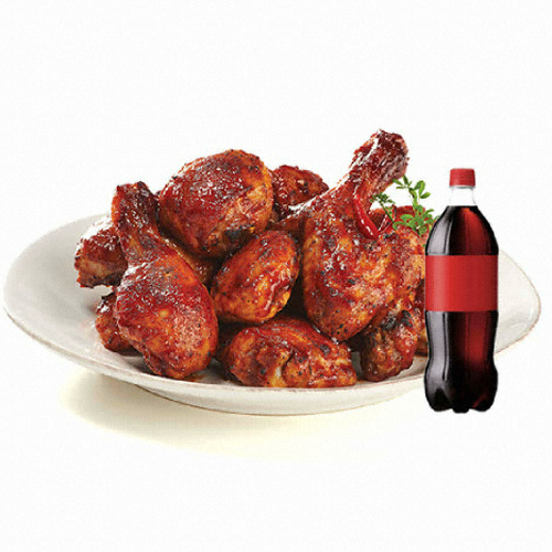 굽네치킨 ㅤ굽네 볼케이노 + 콜라1.25L_이미지