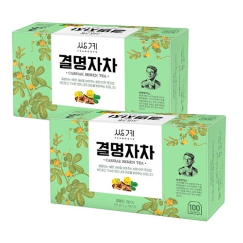 쌍계명차 결명자차 100티백 (2개)_이미지