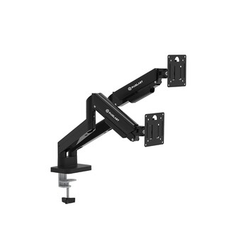 픽셀아트 스탠디아 <b>B200</b> 듀얼 모니터암 블랙