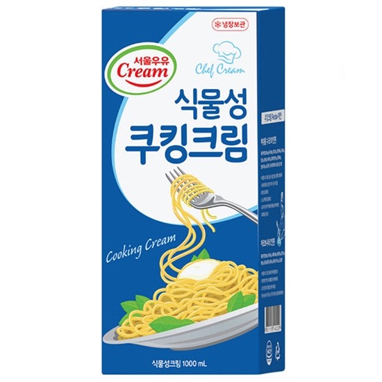 서울우유 식물성 쿠킹크림 1L (1개)_이미지