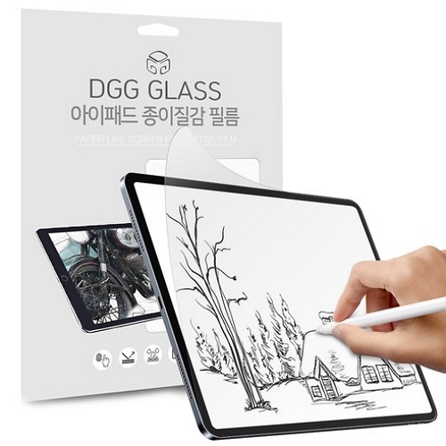 DGG  iPad 7/8/9세대 종이질감 태블릿 액정보호필름[액정 2매]