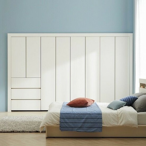 한샘 바이엘 채널 붙박이장 데일리서랍형 (350cm)_이미지