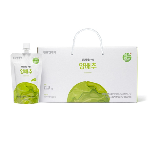  천호엔케어 하루활력 속 달래는 앙배추 70ml 30포 [1개]