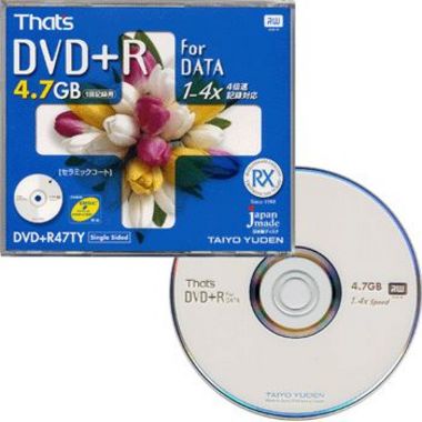 다이요유덴 DVD+R 4.7GB 4x 쥬얼 5장
