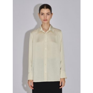 사틴 백 플리티드 셔츠 SWWSTO31080