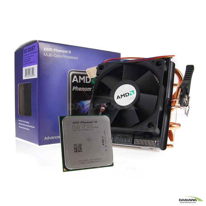 AMD 페넘II-X6 1055T (투반) (정품, 125W)_이미지