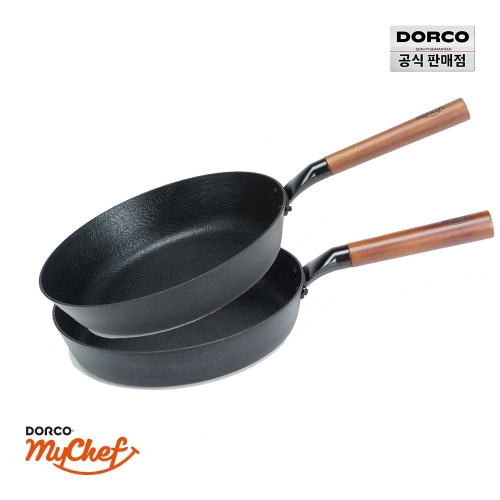 도루코 포레스타 IH 프라이팬 2종 (팬28+궁중28)_이미지
