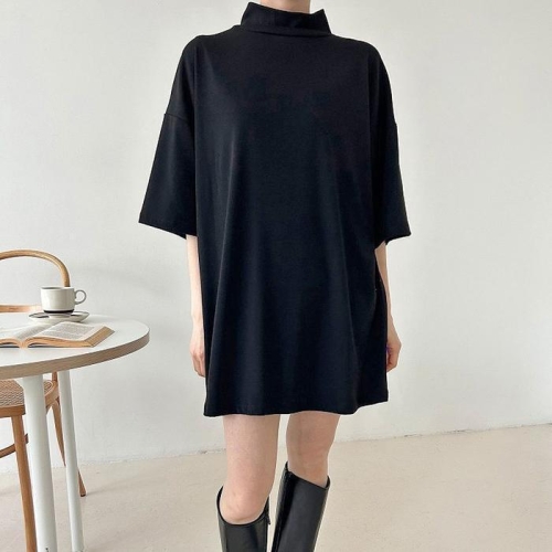 강물처럼 아이우먼 데일리롱반팔폴라기모티 LDK698M 510 빅사이즈 41724241A