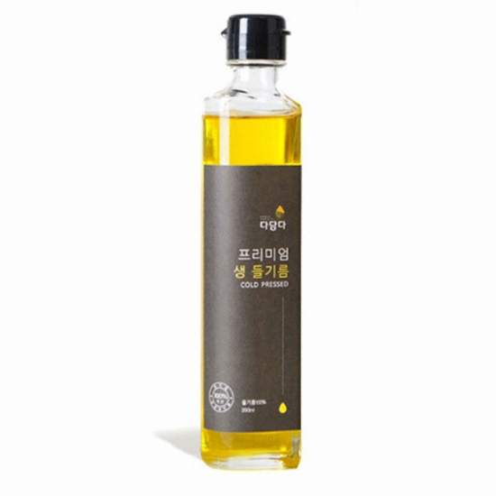 다담다 프리미엄 생들기름 200ml