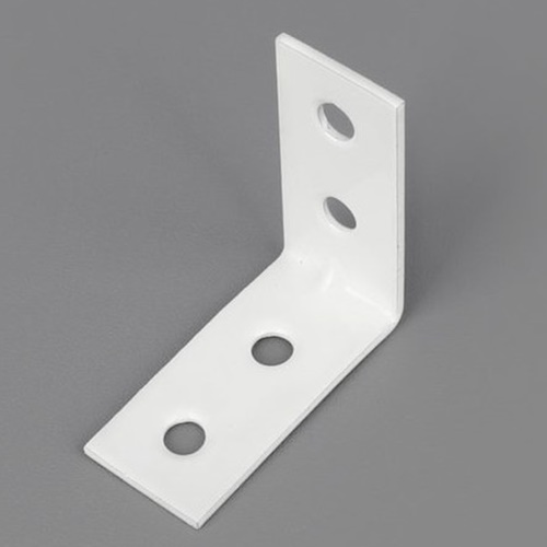이누데코 모네스페스 27번 ㄱ자 꺽쇠 화이트 (40mm x 18mm x 1.6T)_이미지