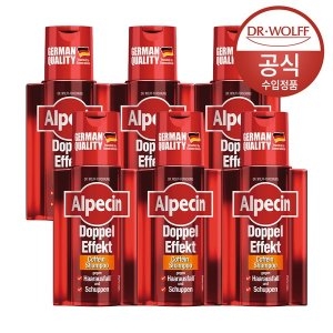 알페신 더블이펙트 카페인 샴푸 200ml (6개)_이미지