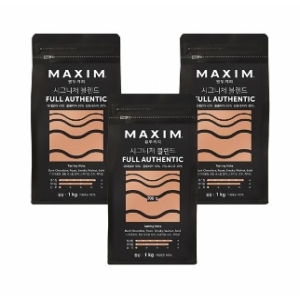 동서식품 맥심 시그니처 블렌드 풀 어센틱 200g (3개)_이미지