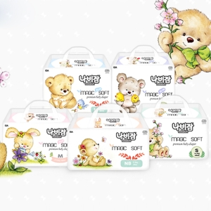 나비잠 매직소프트 밴드형 4단계 대형-공용 (36매)