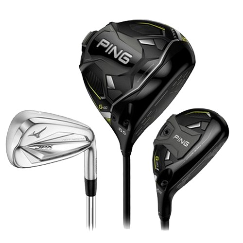 핑 G430 MAX / 미즈노 JPX923 조합 풀세트 (10개 경량스틸 정품)_이미지