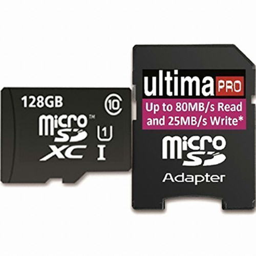 Memzi micro SDXC CLASS10 UHS-I Ultima Pro 80MB/s (해외구매, 128GB)