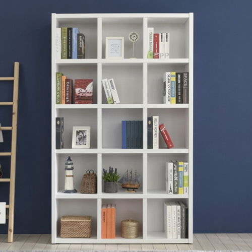 동서가구 뉴크리미 5단 A 책장 1200