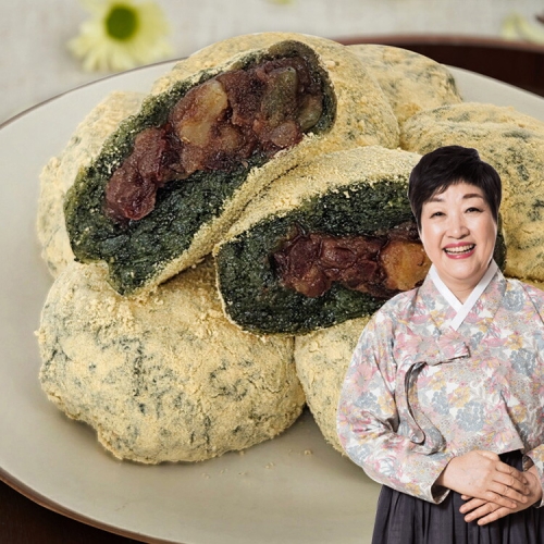 대복식품 한복선 제주쑥 콩가루 견과찹쌀떡 50g (50개)_이미지