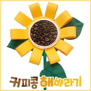 P00000SV 커피콩 해바라기 만들기