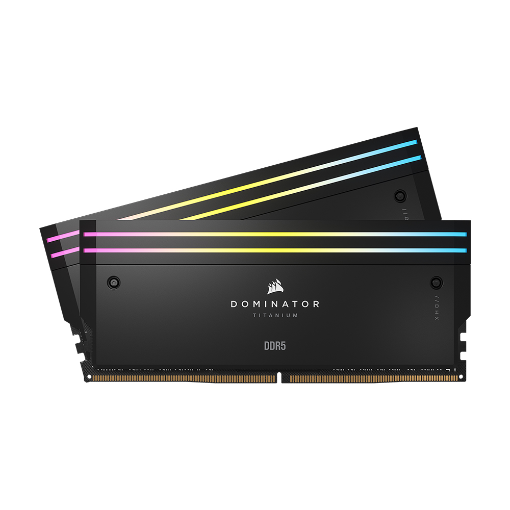 CORSAIR DDR5-6400 CL32 Dominator Titanium BLACK 패키지 (64GB(32Gx2))_이미지
