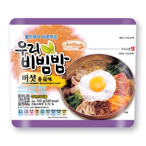 참미푸드 우리 버섯비빔밥 100g (1개)_이미지