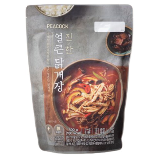 이마트 피코크 진한 얼큰 닭개장 500g (1개)_이미지
