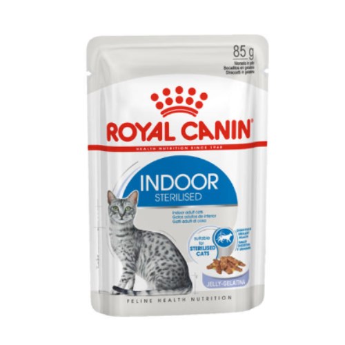 한국마즈 로얄캐닌 캣 인도어 젤리 파우치 85g (6개)