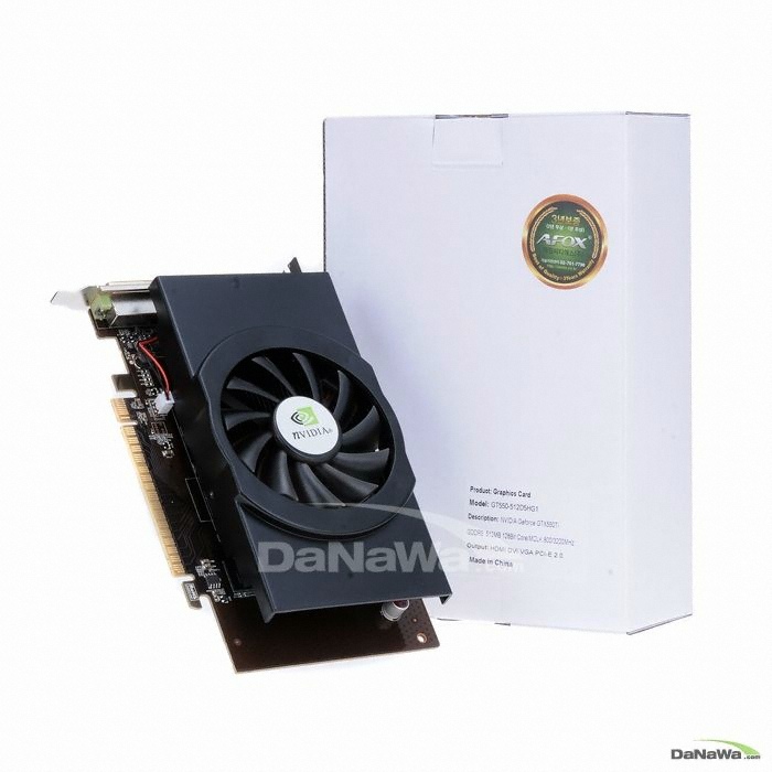 AFOX 지포스 GTX550 Ti AF550-512D5HG1 D5 512MB_이미지