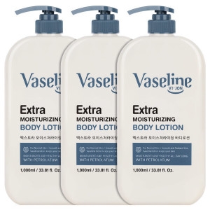 터치미 바이존 바세린 엑스트라 모이스처라이징 바디로션 1000ml (3개)_이미지