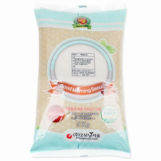 굿모닝서울 백설앙금 5kg (1개)_이미지