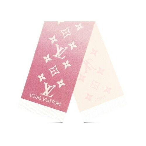 루이비통 레이캬비크 그라디언트 스카프 로즈 클레르 M77375 M77375_이미지