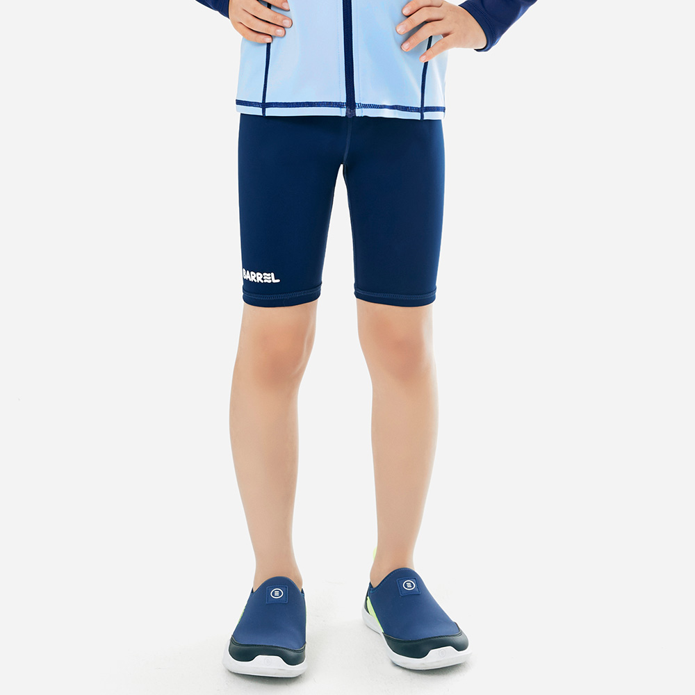 배럴 키즈 에센셜 4부 워터 레깅스 B5SKWLG303NAV_이미지