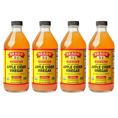 브래그 유기농 사과식초 473ml (4개)_이미지