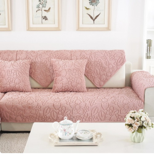 마렌느 극세사 소파패드 3인용