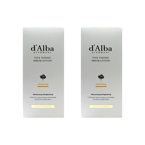 달바 비타 토닝 세럼 로션 100ml (2개)_이미지