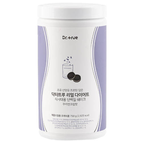 닥터트루 리얼 다이어트 쿠키앤크림맛 750g (1개)_이미지
